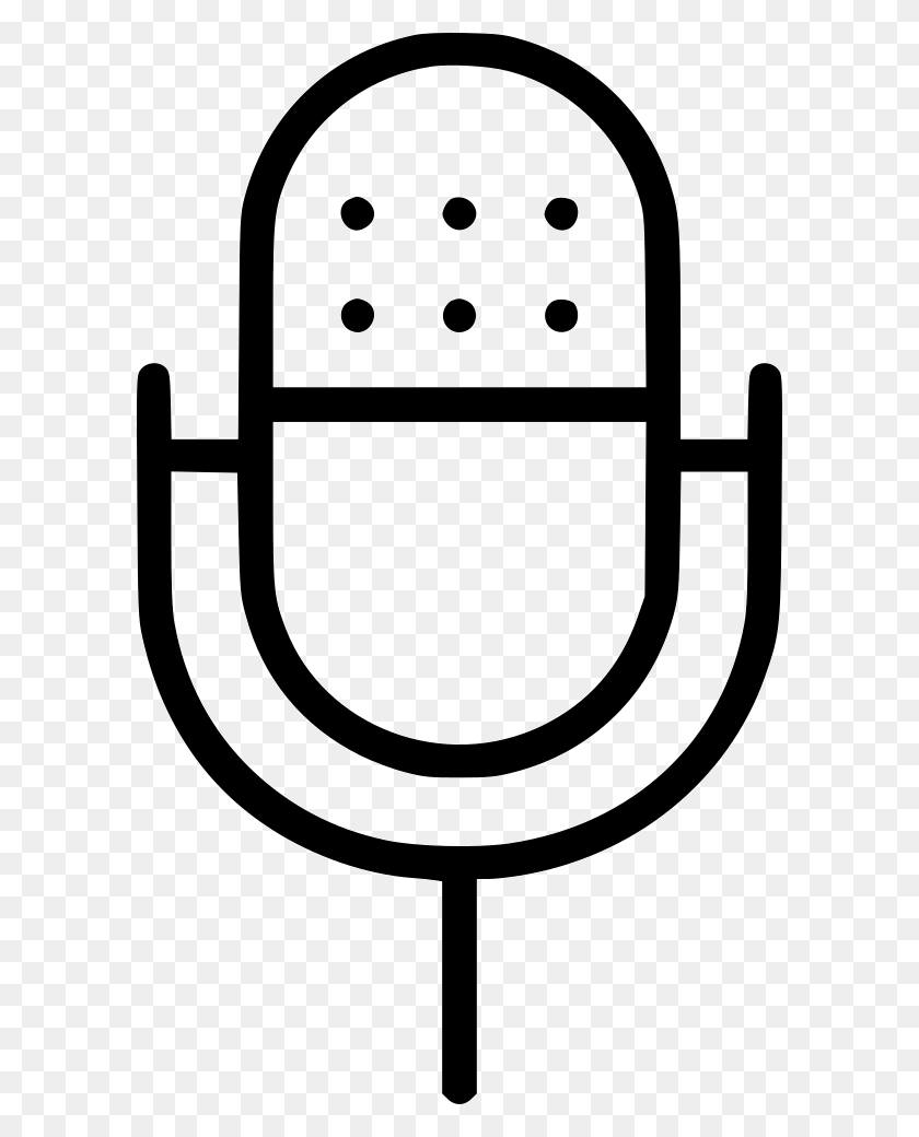 591x980 Vintage Microphone Png Icon Free Download - Old Microphone PNG