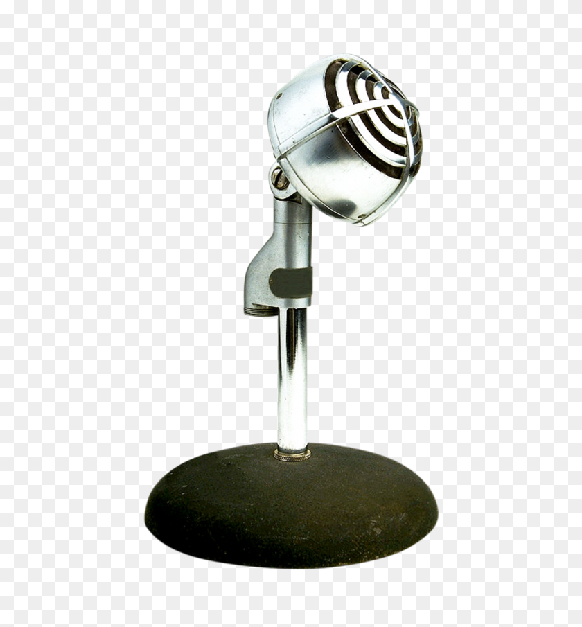 500x845 Vintage Microphone Png Transparent Image - Microphone PNG Transparent
