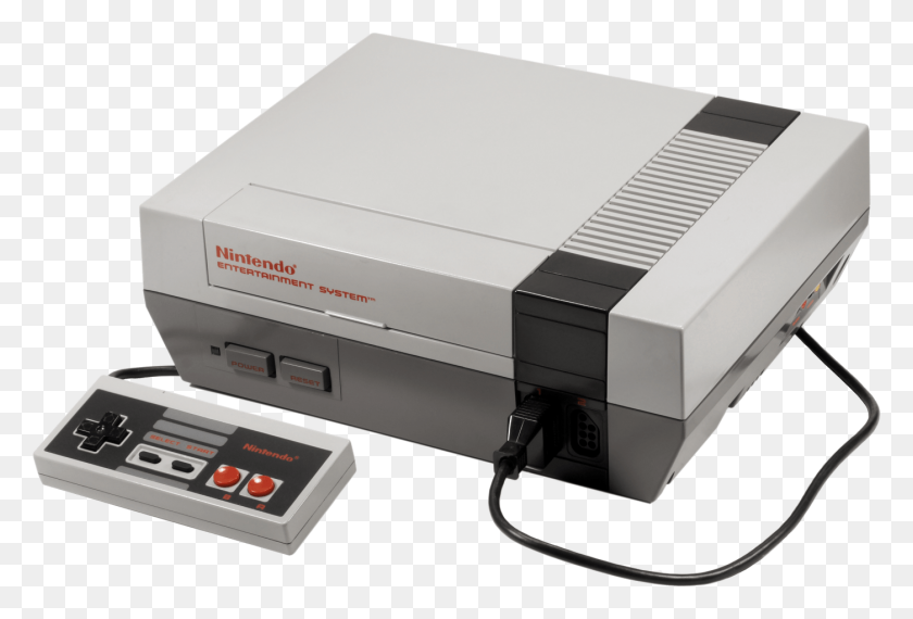 1400x917 Vintage Nintendo Entertainment System Transparent Png - Nintendo PNG