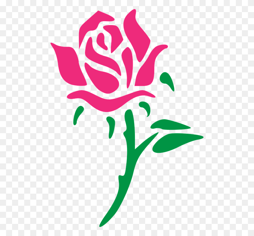 506x720 Винтажная Роза, Цветочная Упаковка, Без Цветочного Цифрового Клипа - Винтажная Роза В Png
