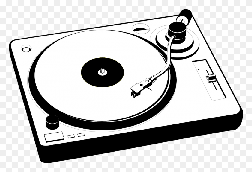 960x635 Vintage Turntable Clipart Transparent Png - Turntable PNG