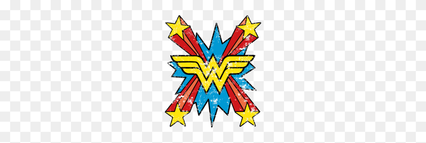190x222 Vintage Wonder Woman Png - Wonder Woman Symbol PNG