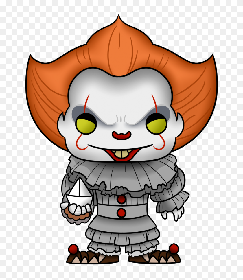 1030x1200 Vinilo Clipart Png Pennywise Actor - Pennywise Clipart