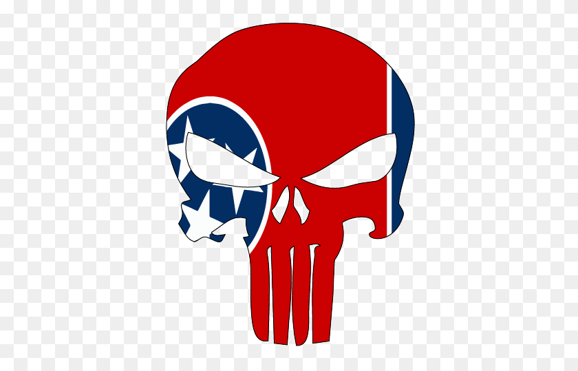 368x479 Vinilo Customz And Signz Shop Flag Collection - Punisher Clipart