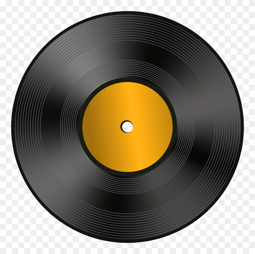 8000x8000 Vinyl Record Png Clip Art - Record PNG
