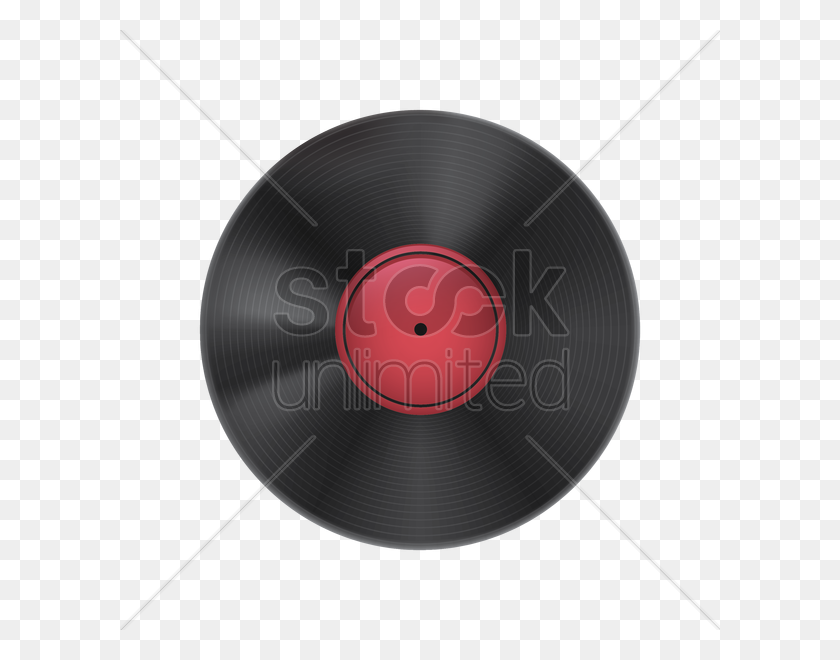 600x600 Vinyl Record Vector Image - Vinyl Record PNG