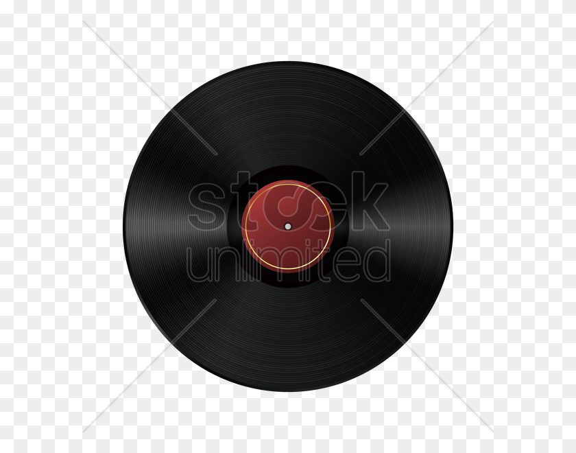 600x600 Vinyl Record Vector Image - Vinyl Record PNG