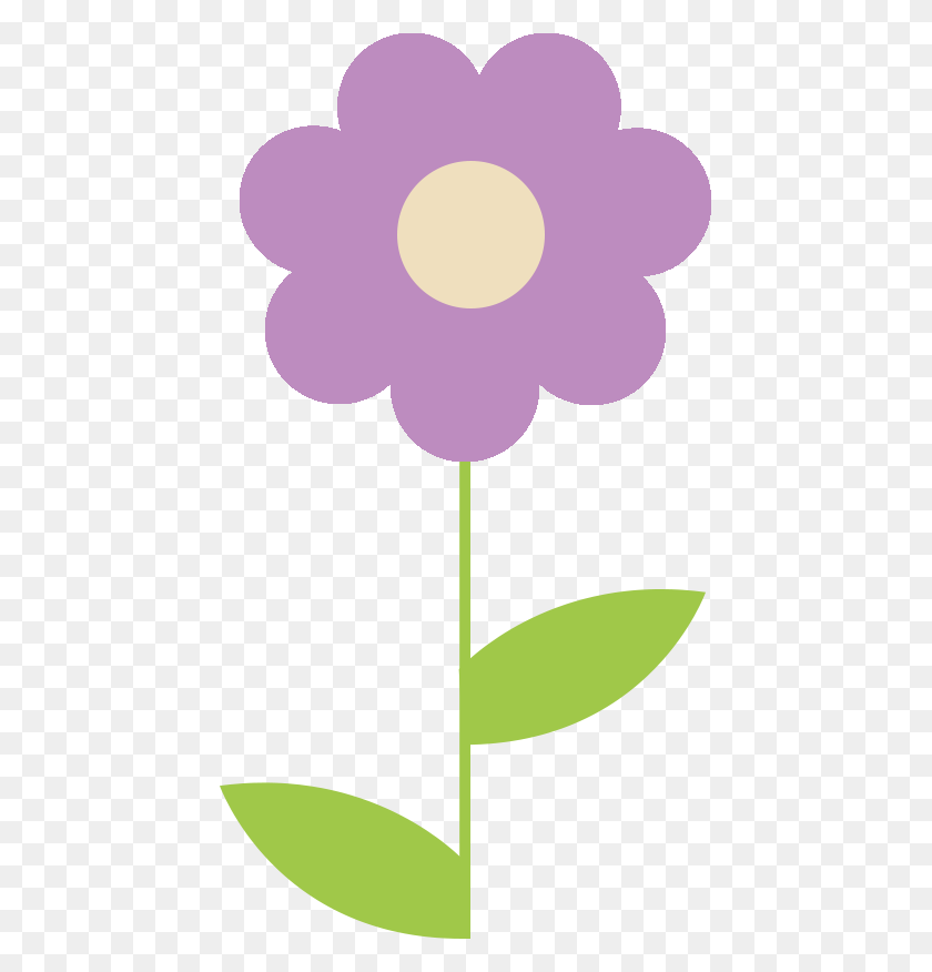 443x816 Violet Clipart May Flower - African Violet Clip Art