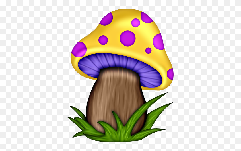 371x466 Violet Clipart Mushroom - Trippy Clip Art