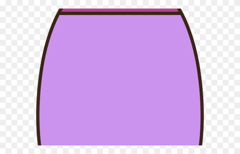 640x480 Violet Clipart Skirt - Юбка Клипарт