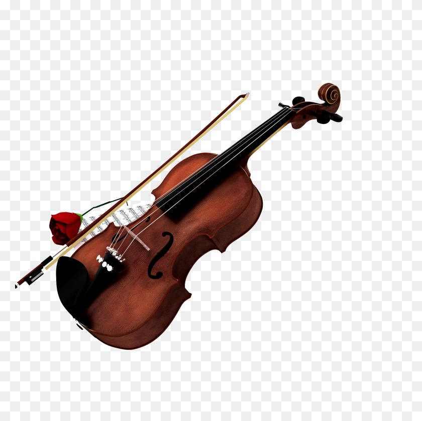 2000x2000 Violin Clip Art - Violin Bow Clipart