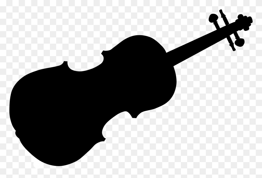 2555x1675 Violin Clipart Black And White - Guitar Clipart Black And White