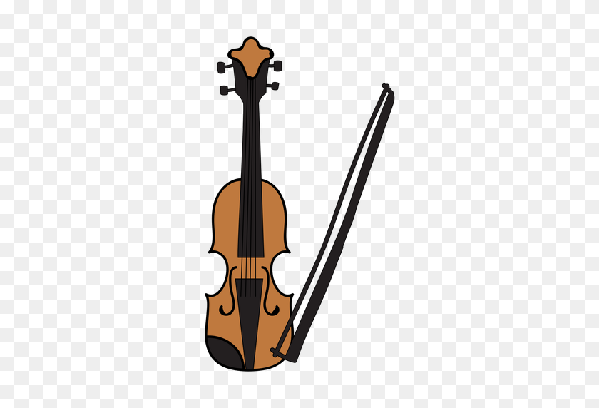 512x512 Violin Musical Instrument Doodle - Violin PNG