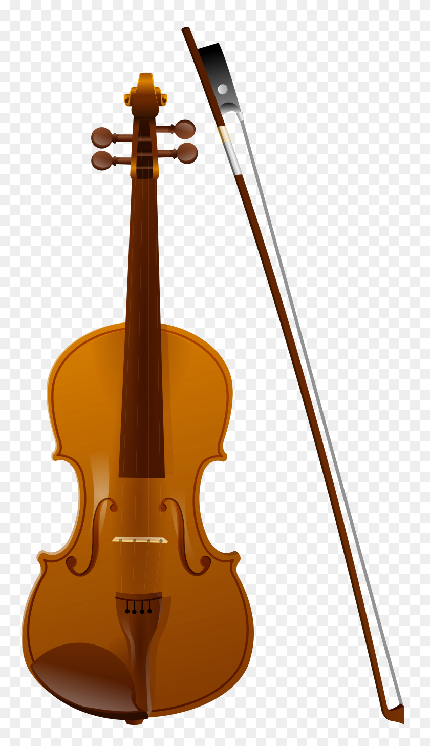 4472x8000 Violin Png Clip Art - Musical Instruments Clipart