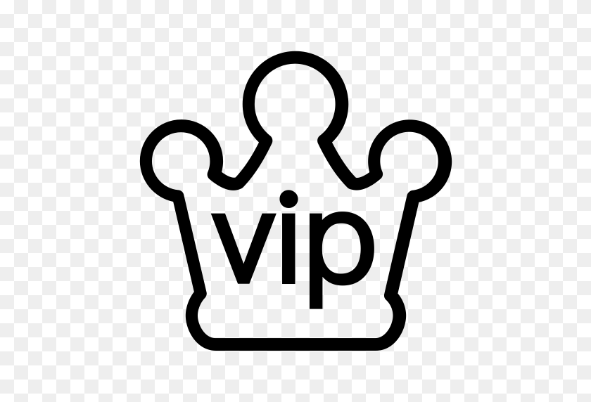 512x512 Vip Indulgence Period, Period, Red Icon With Png And Vector Format - Vip PNG