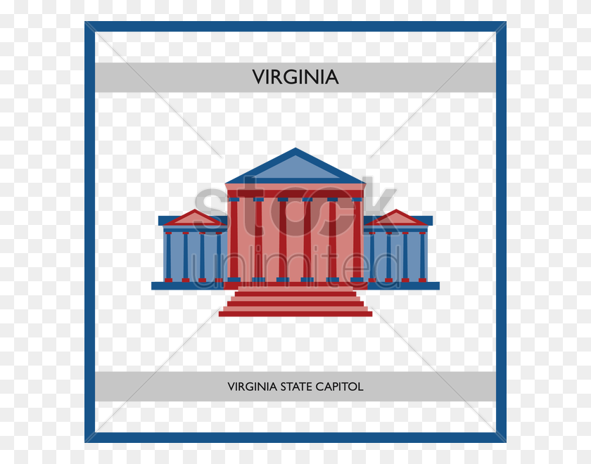 600x600 Virginia State Capitol Vector Image - Capitol Building PNG
