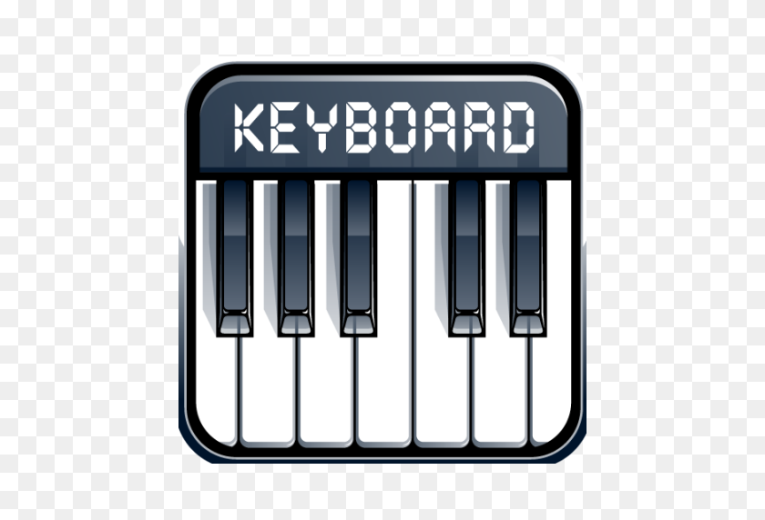 512x512 Virtual Piano Keyboard Appstore For Android - Piano Keyboard PNG