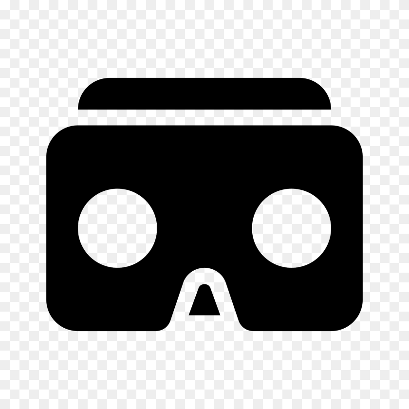 1600x1600 Virtual Reality Icon - Vr Headset Clipart