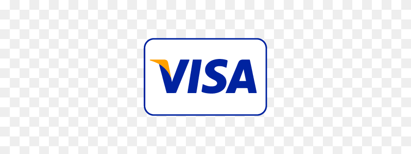 256x256 Visa Icono De Pago Con Tarjeta De Crédito Iconset Designbolts - Icono De Tarjeta De Crédito Png