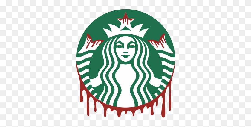 332x364 Visuels - Starbucks Logo PNG