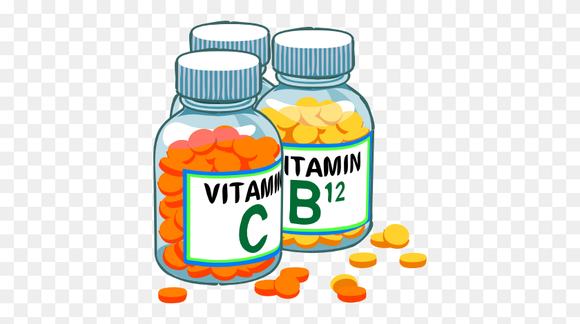 396x410 Vitamin D Hits Cancer No Background Clip Art - D Clipart
