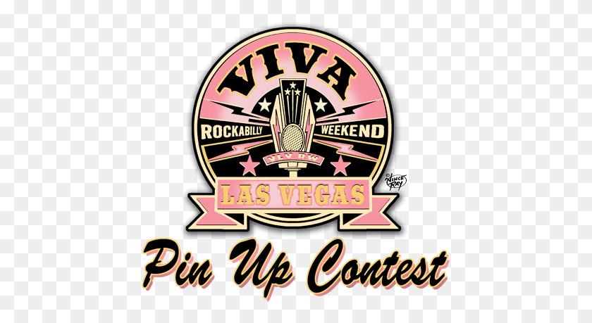 437x399 Viva Las Vegas Pin Up Contest - Pin Up Clip Art
