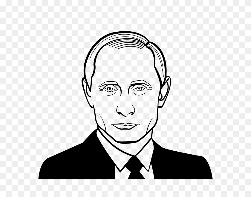 600x600 Vladimir Putin Sello De Goma Stampmore - Putin Cara Png