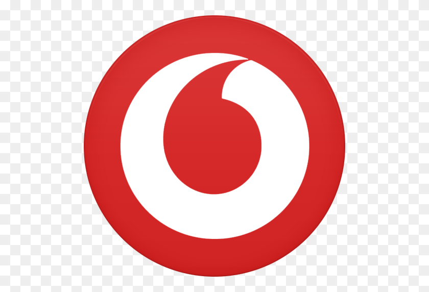 512x512 Значок Vodafone - Логотип Vodafone Png