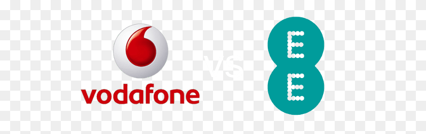 564x206 Vodafone Vs Ee Roaming, Velocidades De La Cobertura De La Red Cara A Cara - Logotipo De Vodafone Png