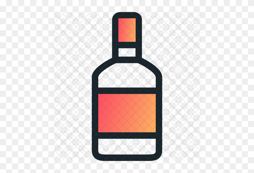 512x512 Vodka Clipart - Rum Bottle Clipart