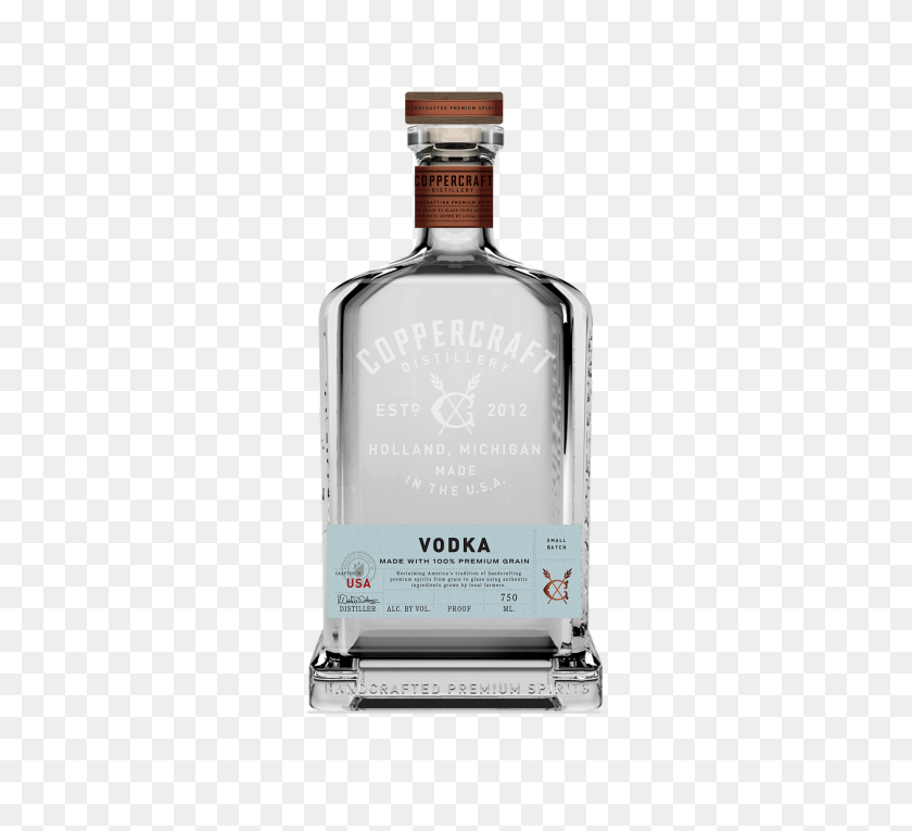 470x705 Vodka Coppercraft Destilería - Vodka Png