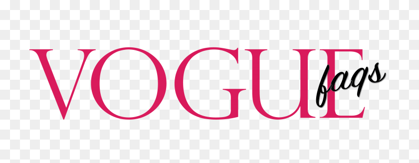 2836x972 Vogue Logos - Vogue PNG