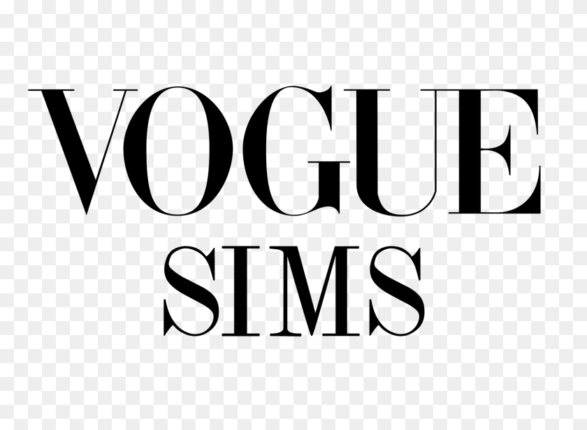 1500x1071 Vogue Sims - Vogue Logo PNG