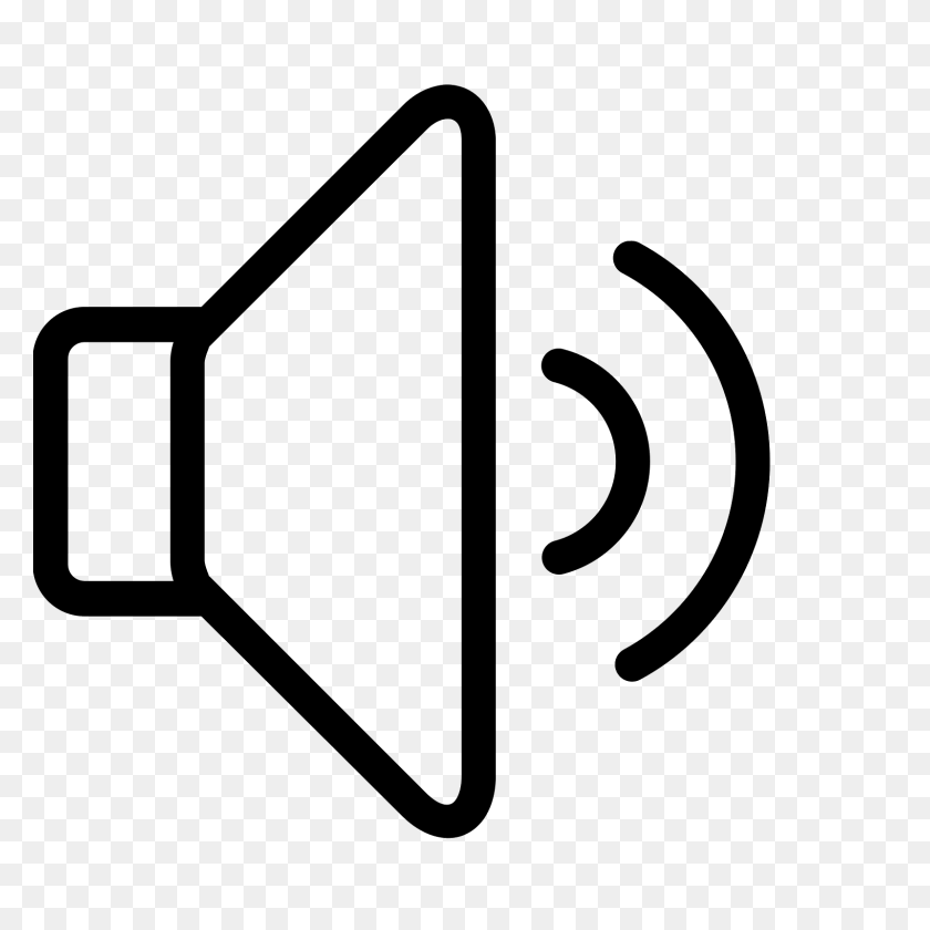 1600x1600 Voice Icon - Volume PNG