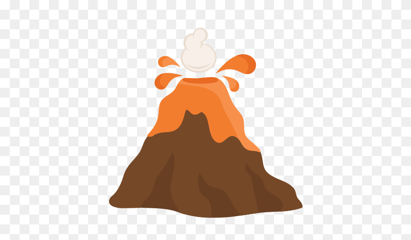 432x432 Volcano Clip Art Image - Natural Disasters Clipart