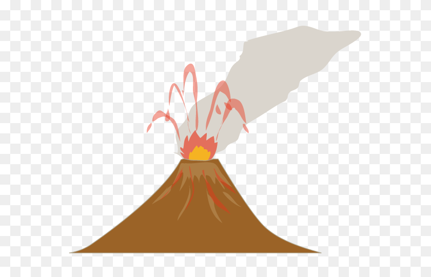 640x480 Извержение Вулкана, Взрыв, Катастрофа, Лава, Окружающая Среда - Извержение Вулкана Клипарт
