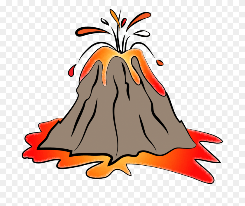 850x708 Volcano Png Photo - Volcano PNG