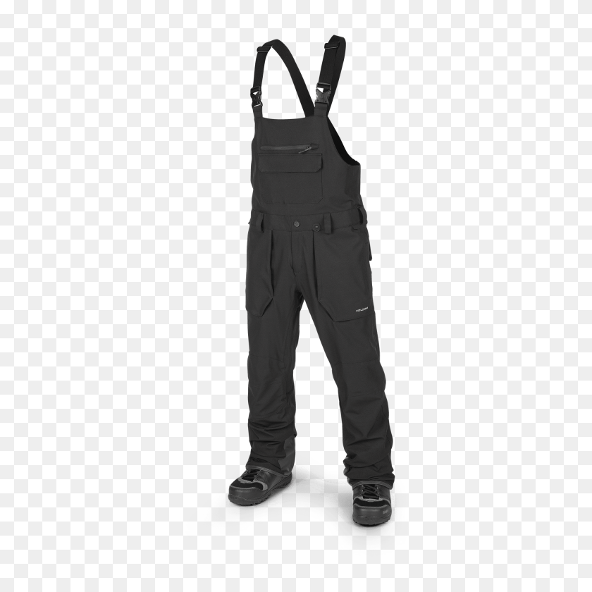 1892x1892 Volcom Roan Bib Overall Mens Snow Pant In Black - Piece Of Tape PNG