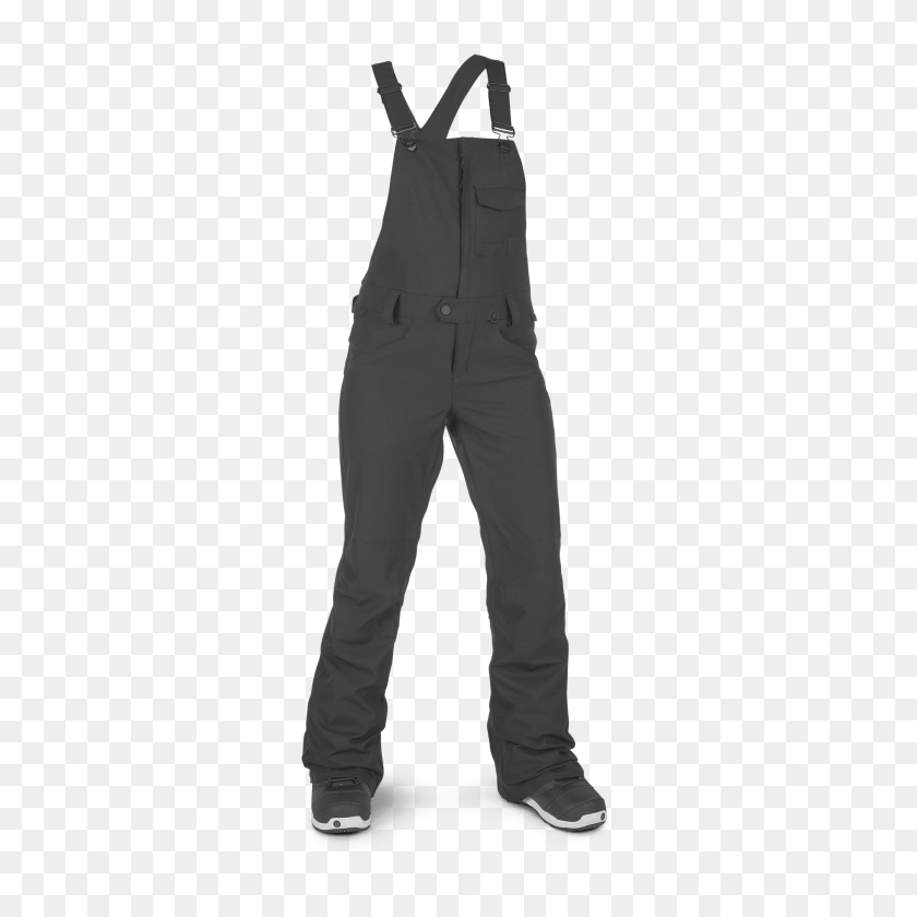 1892x1892 Volcom Swift Bib Overall Womens Snow Pant In Black - Piece Of Tape PNG