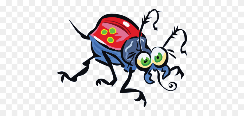 448x340 Volkswagen Beetle Mecynognathus Damelii Drawing - Beetle Car Clipart