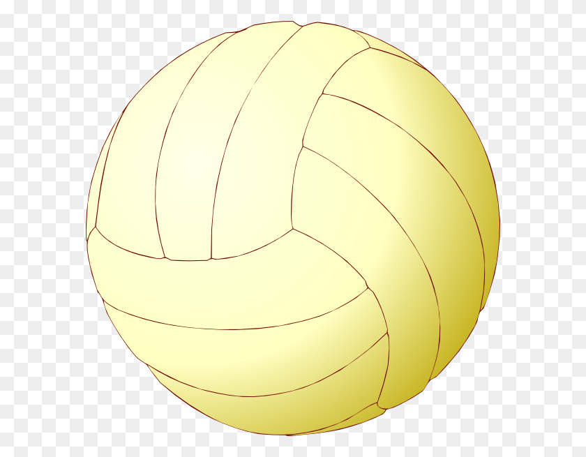 594x595 Volley Ball Clip Art Free Vector - Volleyball Spike Clipart