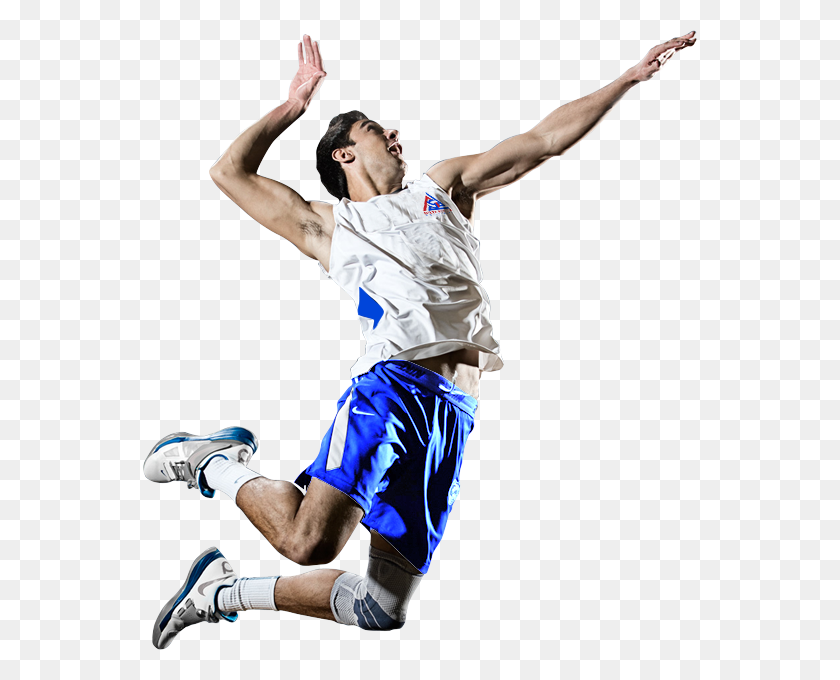 554x620 Volley Player Png Png Image - Volleyball Player PNG