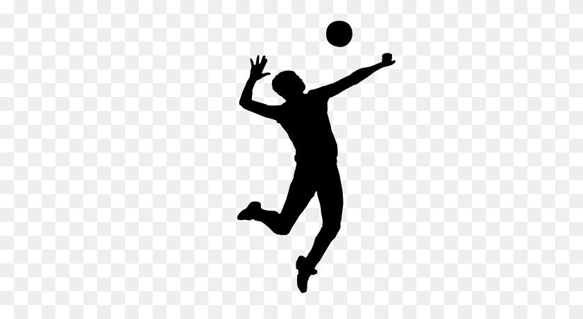 300x400 Volleyball Clip Art - American Football Clipart Black And White