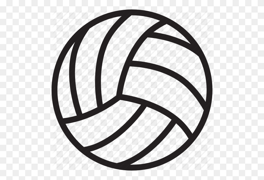 512x512 Volleyball Icon - Volleyball Clipart PNG
