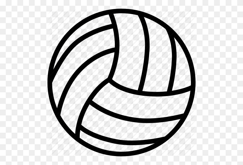 Volleyball Icon Clipart - Voleyball Clipart - FlyClipart