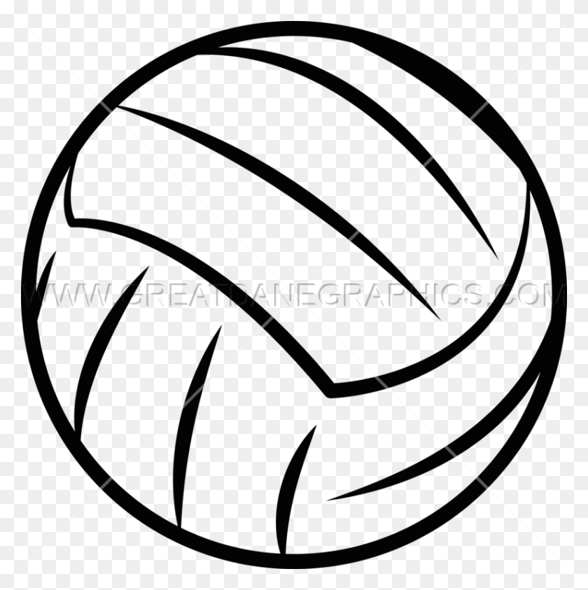 825x829 Volleyball Production Ready Artwork For T Shirt Printing - Volleyball Clipart No Background