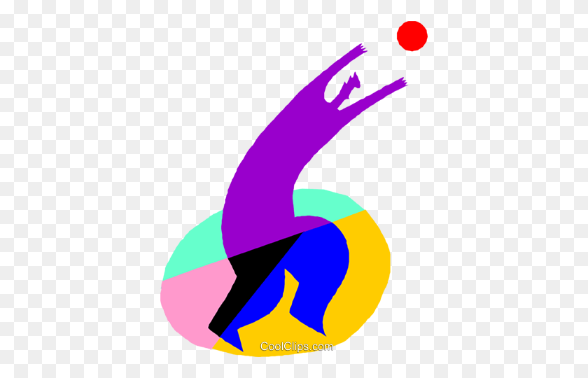 382x480 Волейбол Роялти Бесплатно Векторные Иллюстрации - Волейбол Клипарт