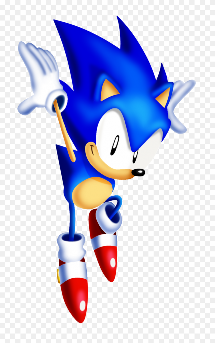 1026x1680 Voltrix's Everything - Sonic Sprite PNG