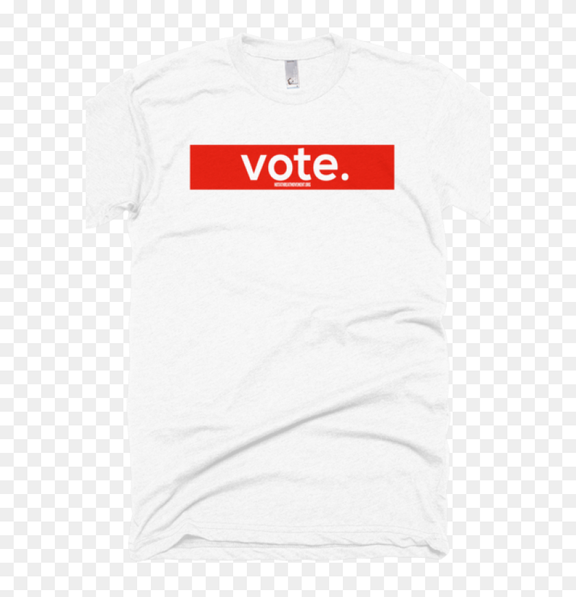 590x810 Vote Supreme Red - Supreme Shirt PNG