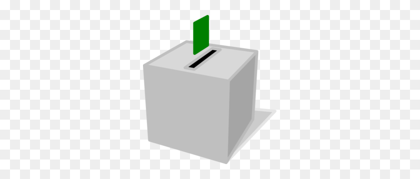 267x299 Clipart De Caja De Votación - Clipart De Cabina De Votación